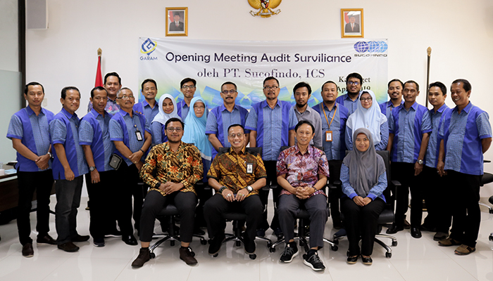 AUDIT SURVEILLANCE  ISO 9001 2015