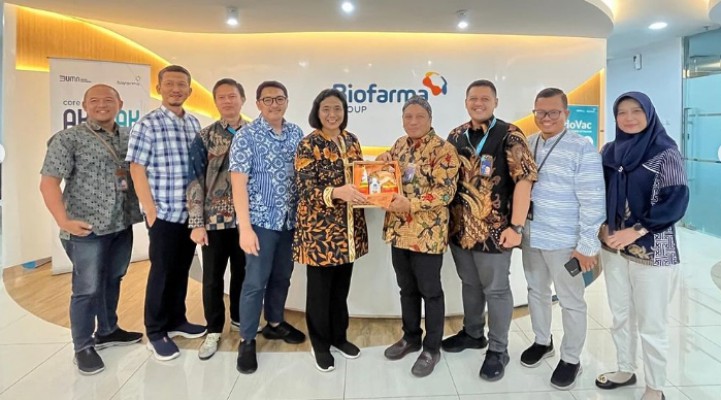 Kunjungan Kerja Direktur Utama PT Garam ke PT Bio Farma (Persero)