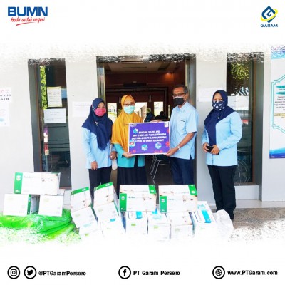 Bentuk Kepedulian Covid-19 PT Garam Salurkan Bantuan CSR 