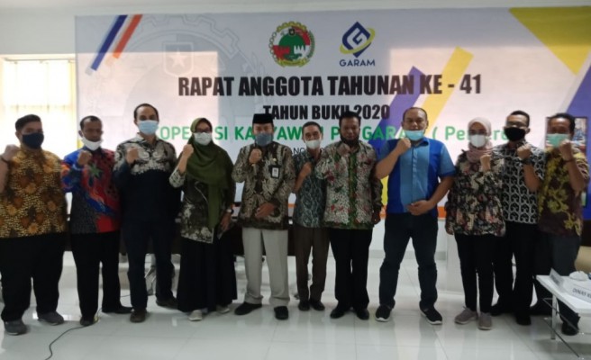 Rapat Anggaran Tahunan Kokargam Tahun Buku 2020 dan Pelantikan Sekretaris dan Bendahara Kokargam Periode 2021 sampai 2024 