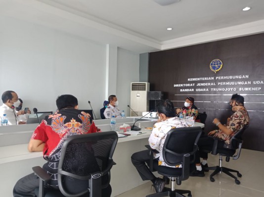 Rapat Koordinasi antara PT Garam, Pelindo III, KSOP, dan Pemerintah Kabupaten Sumenep
