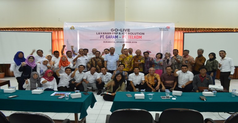 Launching Layanan ERP & ICT Solution PT. Garam (Persero)